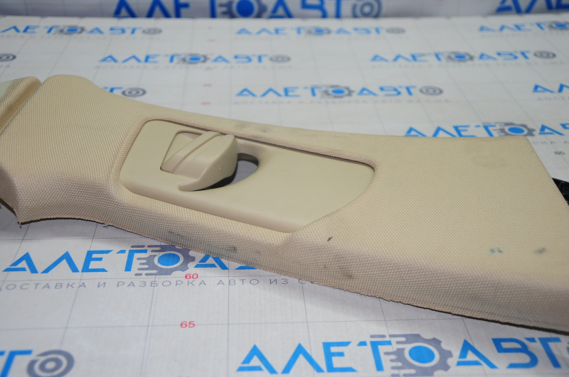 Upper right center pillar trim belt Audi A4 B8 13-16 rest sedan, beige, for dry cleaning