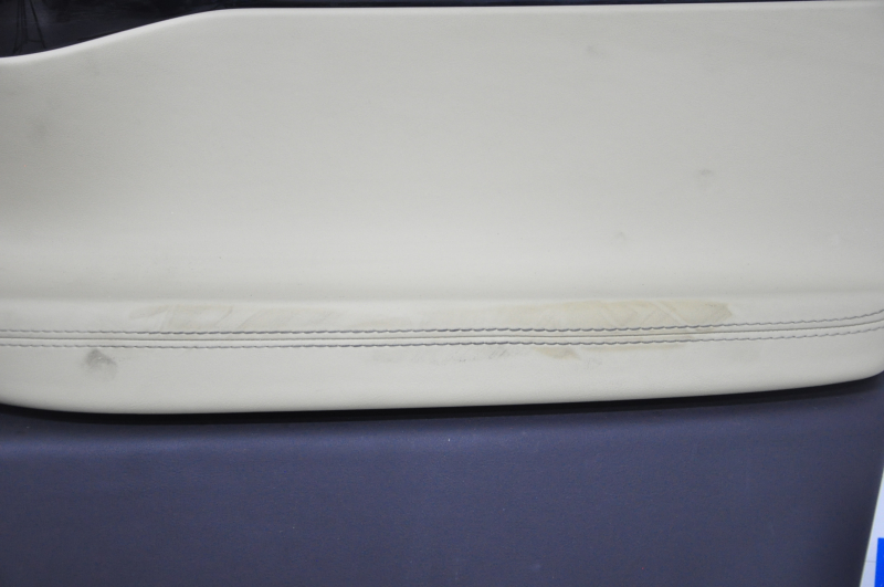 Door trim card front right Tesla Model X 16-21 beige+black, with window lift control, chemically treated, scratch