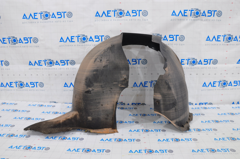 Front right fender liner VW Jetta 11-14 USA torn fastener, cracks