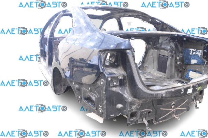 Quarter wing rear left VW Jetta 11-18 USA black L041, on body, bumpers