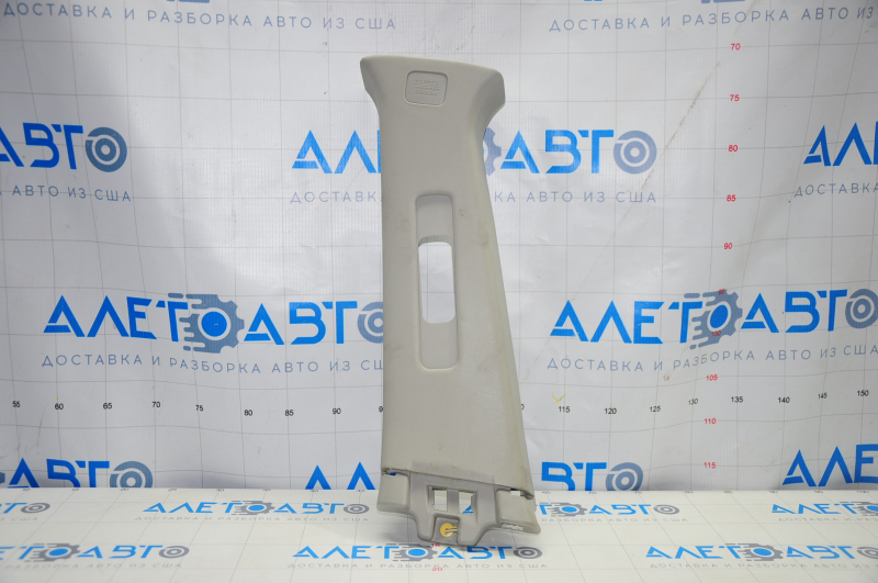 Center pillar trim upper belt left Nissan Altima 13-18 gray, scratches