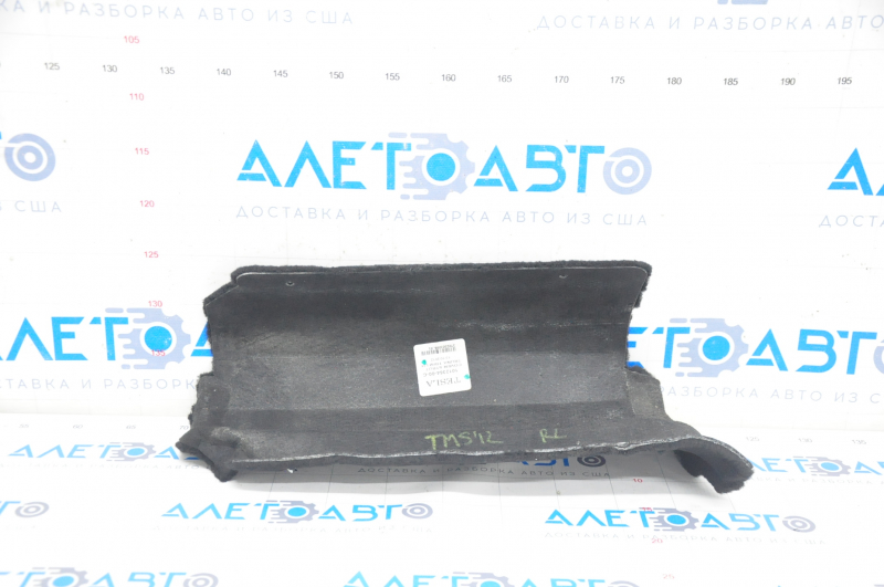 Rear Left Side Member Trim Tesla Model S 12-20 Ti 2, Black