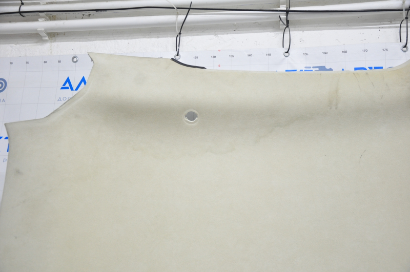 Tesla Model S 12-15 pre-restored ceiling trim, without sunroof, beige, tear, chemically treated