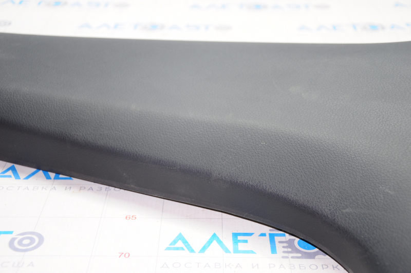 Center pillar trim lower left Nissan Altima 13-18 black, scratches
