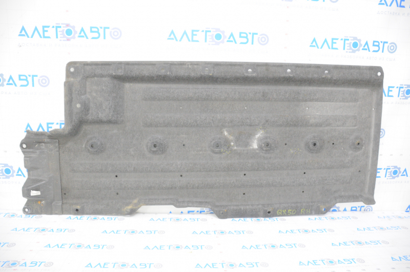 Right underbody protection Infiniti QX50 19-20 tear