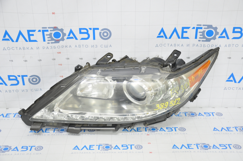 Headlight front left complete Lexus ES300h ES350 13-15 dorest xenon + LED DRL, sand, for polishing
