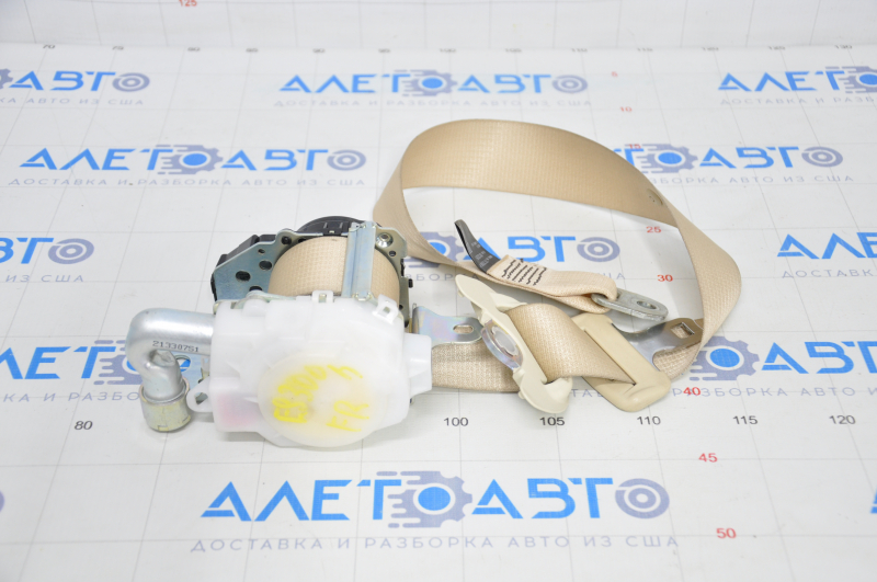 Lexus ES300h ES350 Passenger Seat Belt 13-15 Beige