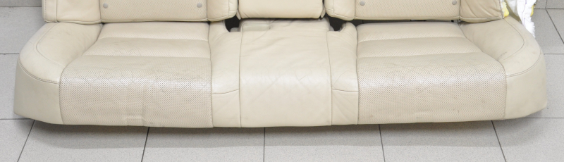 Rear row of seats 2 row Lexus ES300h ES350 13-15 without airbag, beige leather, shot, cracked leather, without headrests