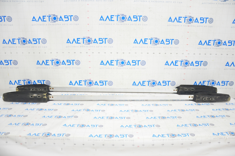 Roof rails 2pcs Toyota Highlander 08-10 useful varnish