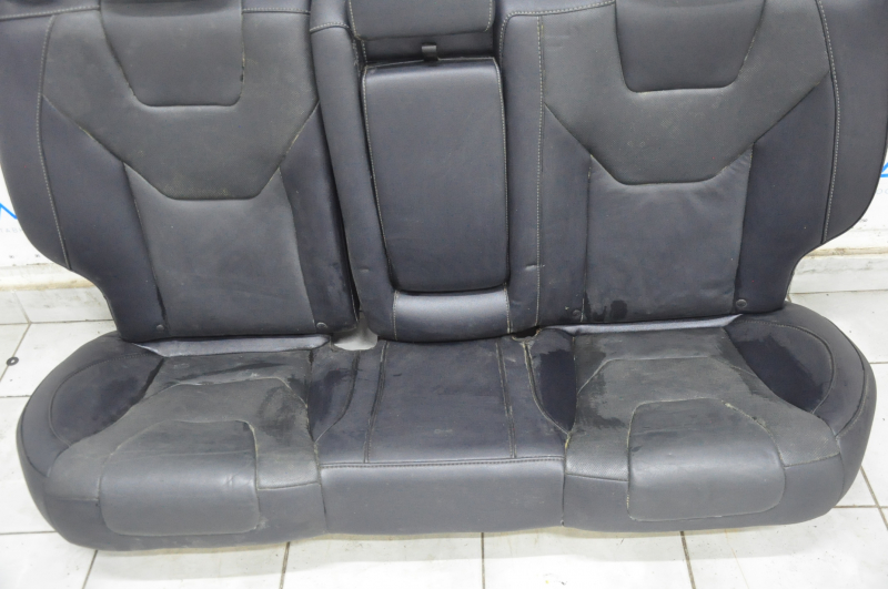 Rear row of seats 2 row Ford Fusion mk5 17-20 titanium, leather black, chemically treated