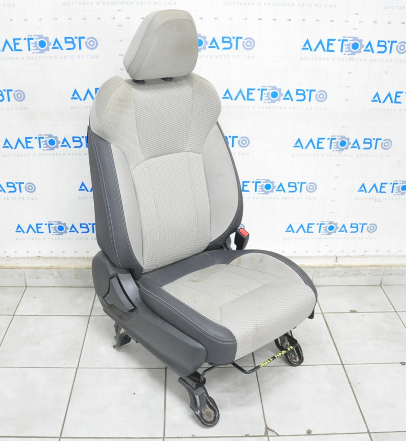Passenger seat Subaru Forester 19-21 SK without airbag, mechanical, black with gray, for dry cleaning