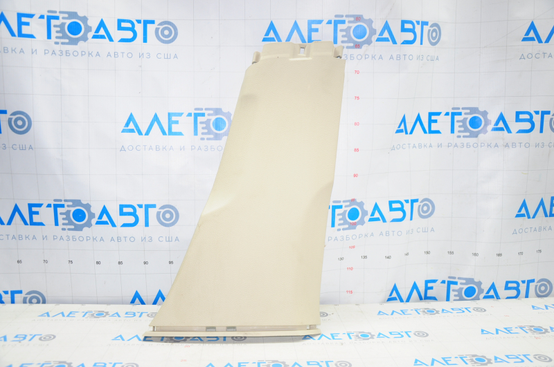 Center pillar trim lower right VW Passat b7 12-15 USA beige, plastic turned white