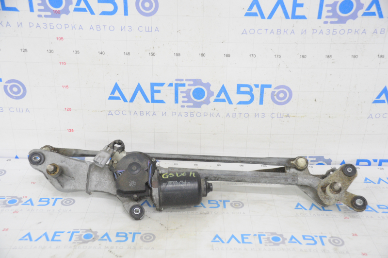 Windscreen wiper linkage with motor for Lexus GS300 GS350 GS430 GS450h 06-08