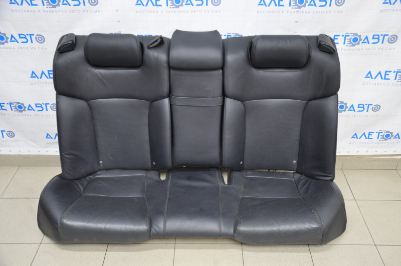 Rear row of seats 2 row Lexus GS300 GS350 GS430 GS450h 06-07 leather black, scratches
