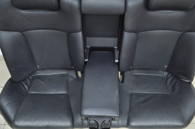 Rear row of seats 2 row Lexus GS300 GS350 GS430 GS450h 06-07 leather black, scratches