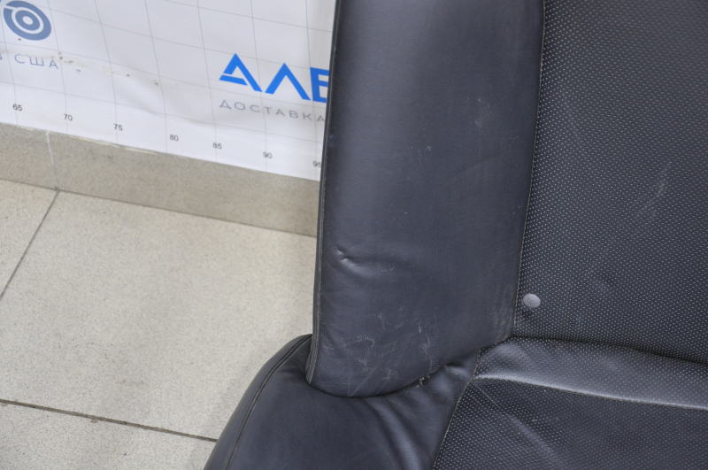Rear row of seats 2 row Lexus GS300 GS350 GS430 GS450h 06-07 leather black, scratches