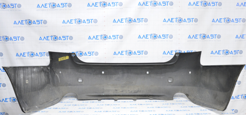 Bare rear bumper Lexus GS300 GS350 GS430 GS450h 06-07 for parking sensors black no plugs, broken fasteners, scratches, painted
