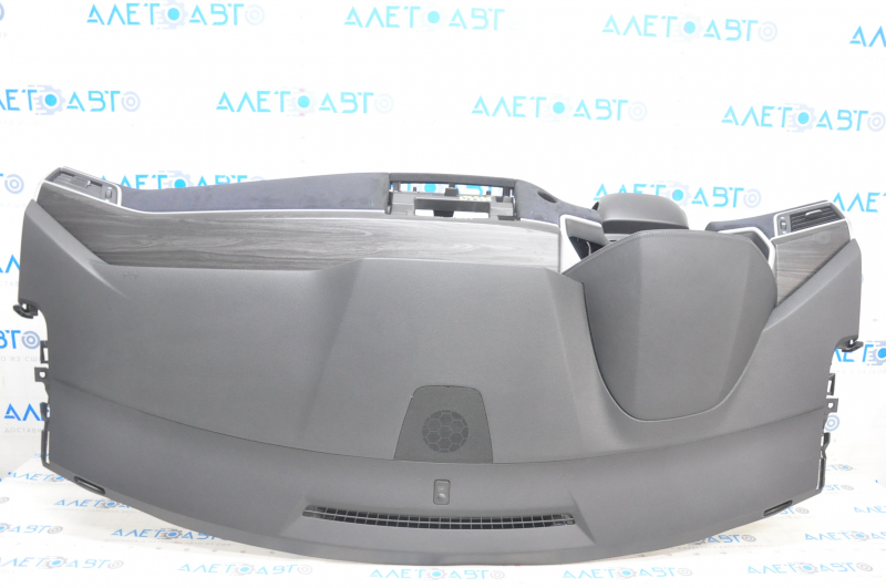 Torpedo front panel bare Honda Clarity 18-21 usa black, with overlay under black wood, scratches on overlay
