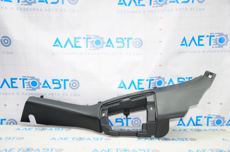 Rear pillar trim left Nissan Rogue Sport 17-19 black, rubbed