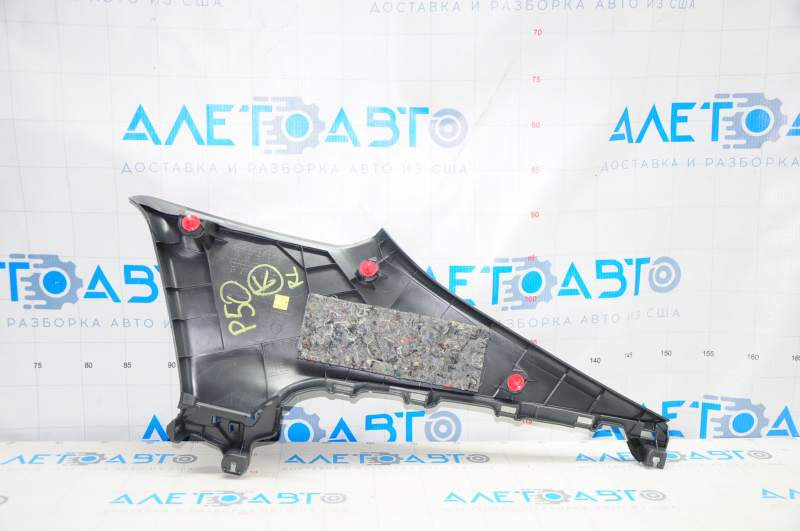 Rear pillar trim upper left Toyota Prius 50-20 16-20 black, worn
