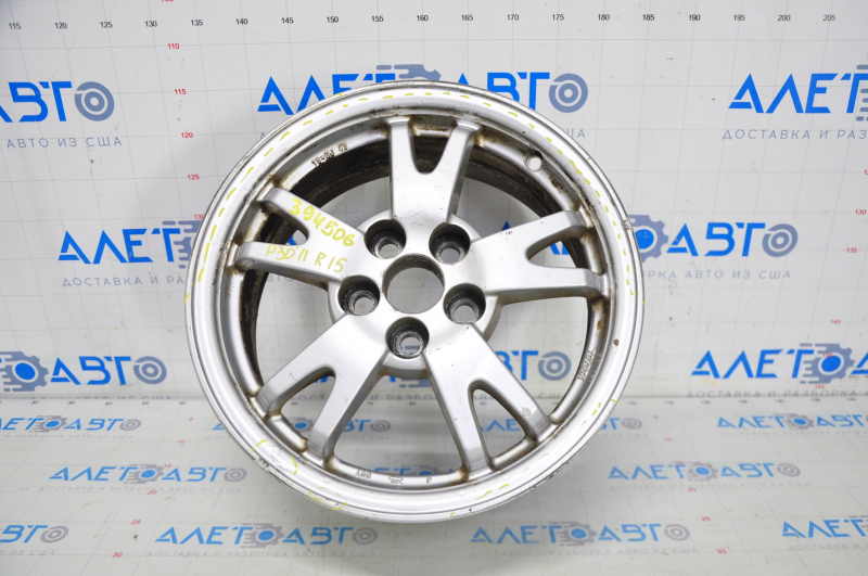 Wheel disk R15 x 6J ET45 5*100 Toyota Prius 30-11 09-12 pre-rest curb, corrosion
