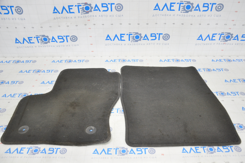 Set of floor mats for Ford Escape MK3 13-19 cloth black, for cleaning