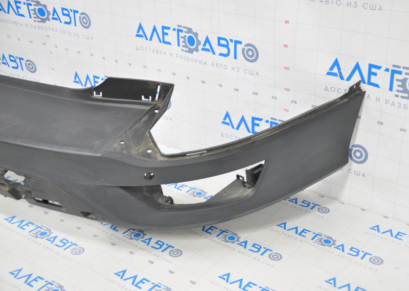 Rear bumper bare Ford Escape MK3 17-19 rest, for parking sensors, structure, worn