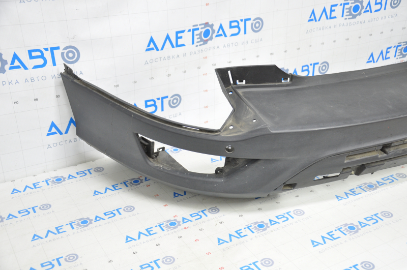 Rear bumper bare Ford Escape MK3 17-19 rest, for parking sensors, structure, worn