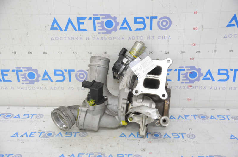 Turbine assembly with manifold and cooling pipes VW Passat b8 16-19 USA 1.8T, 2.0T 42k