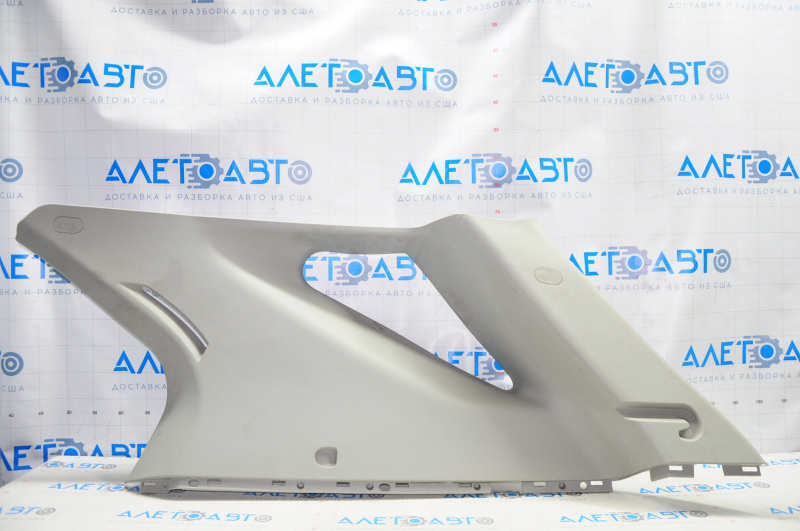 Rear pillar trim right Chevrolet Equinox 10-17 gray, scratches
