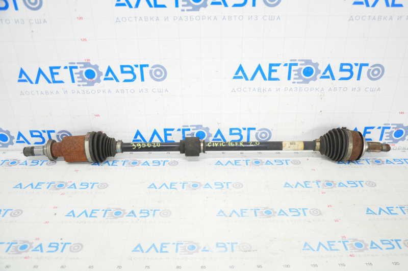 Drive half shaft front right Honda Civic X FC 16-21 2.0 rusty