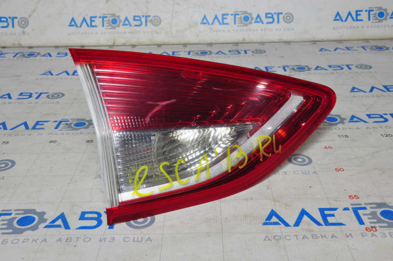 Inner taillight trunk lid left Ford Escape MK3 13-16 pre-restoration, for polishing