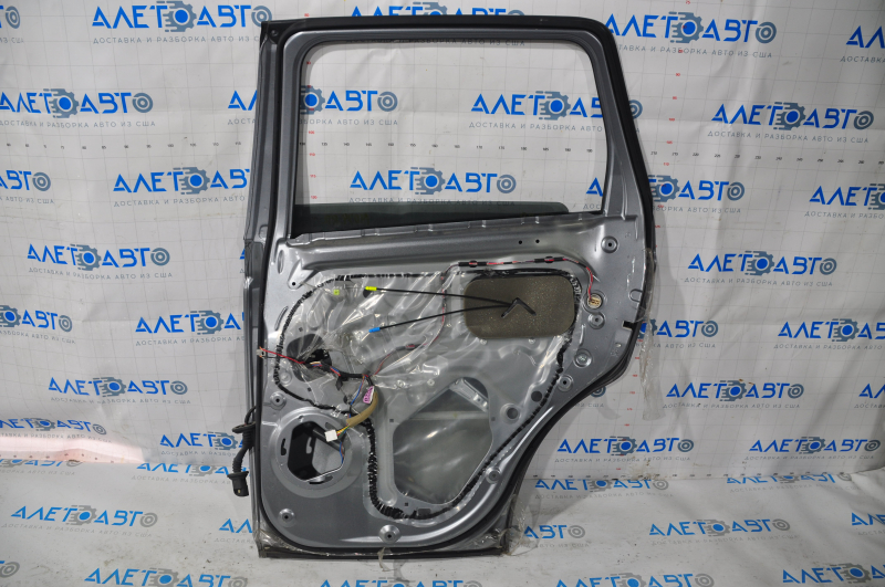Door assembly rear right Mitsubishi Outlander 14-15 prerest gray U017, without molding