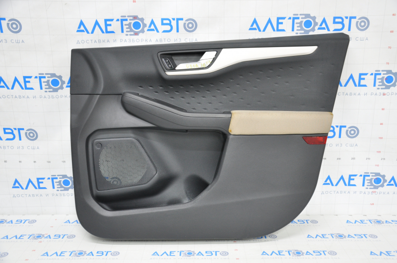 Door trim card front right Ford Escape MK4 20-22 black with beige, for cleaning