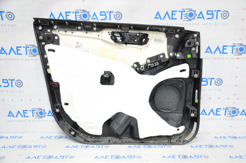 Door trim card front right Ford Escape MK4 20-22 black with beige, for cleaning