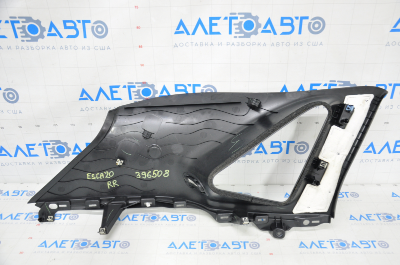 Rear pillar trim right Ford Escape MK4 20-22 black, worn