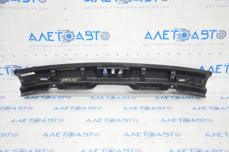 Ford Edge 15 trunk opening trim - black, scratches, plastic turned white, broken fasteners