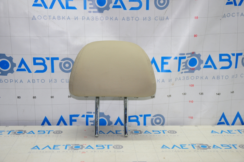 Headrest rear right Honda Accord 16-17 leather beige