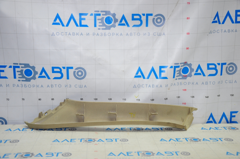 Trunk door trim cloth left Lexus RX300 RX330 RX350 RX400h 04-09 beige, for dry cleaning