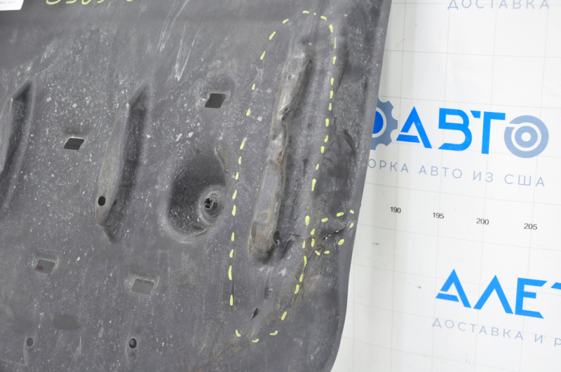 Rear protection Toyota Camry v50 12-14 usa is dented, tears