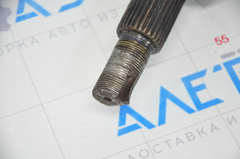 Drive axle shaft front left Toyota Camry v50 12-14 hybrid usa thread defect
