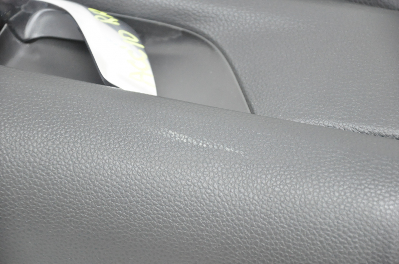 Door trim card rear right Honda Accord 18-22 black leather, scratch