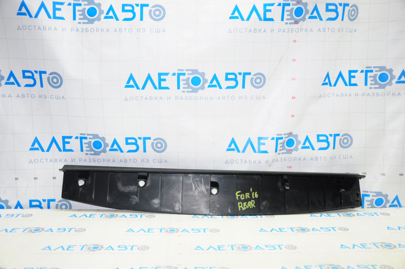 Upper trunk door trim Subaru Forester 14-18 SJ black, scratch