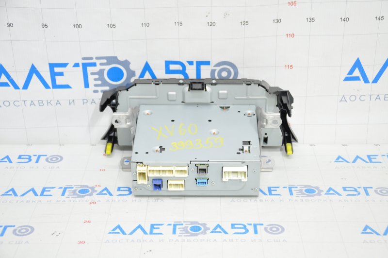 Radio tape recorder with climate control Lexus ES300h ES350 13-18 scratches on glass