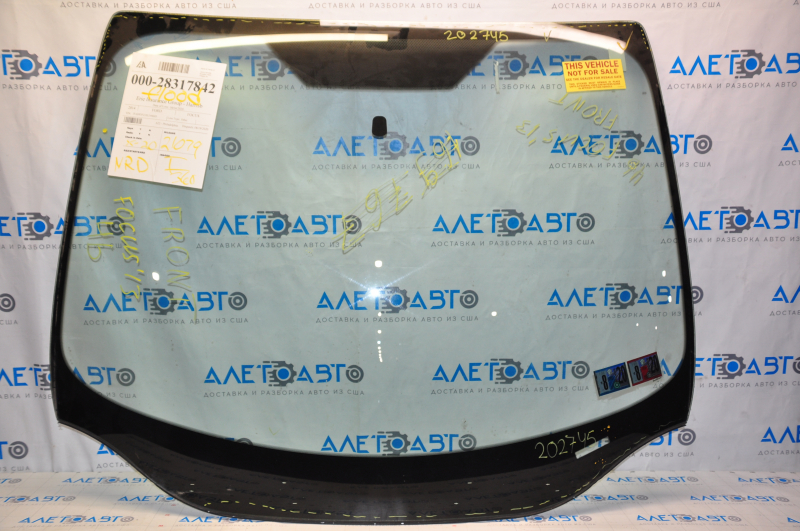 Windshield Ford Focus mk3 11-18 usa air on the contour, sand, chip