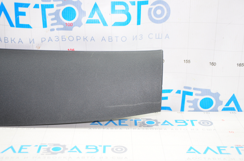 Upper trunk door trim VW Tiguan 09-17 black, scratches