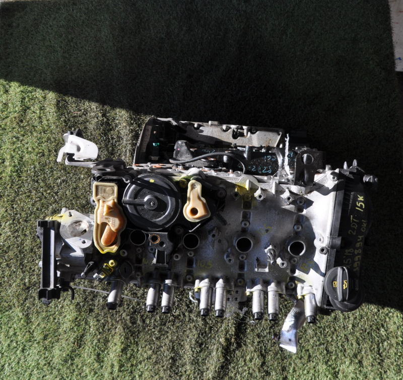 Audi Q5 80A 18-20 2.0T DJYA 15k engine, water damage, emulsion, did not start 10.5-10.5-10.5-10.5