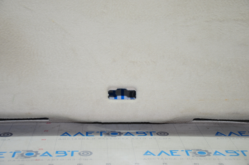 Lower trunk door trim Lexus RX350 RX450h 10-15 beige, without plugs, scratches, for dry cleaning