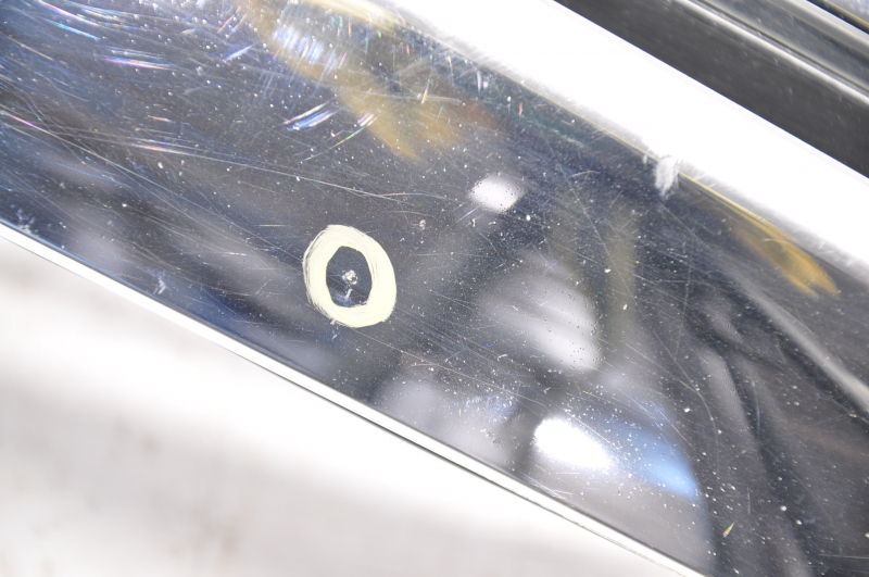 Radiator grill grill Infiniti JX35 QX60 13-15 prerest, with emblem, under camera, swollen chrome, sand