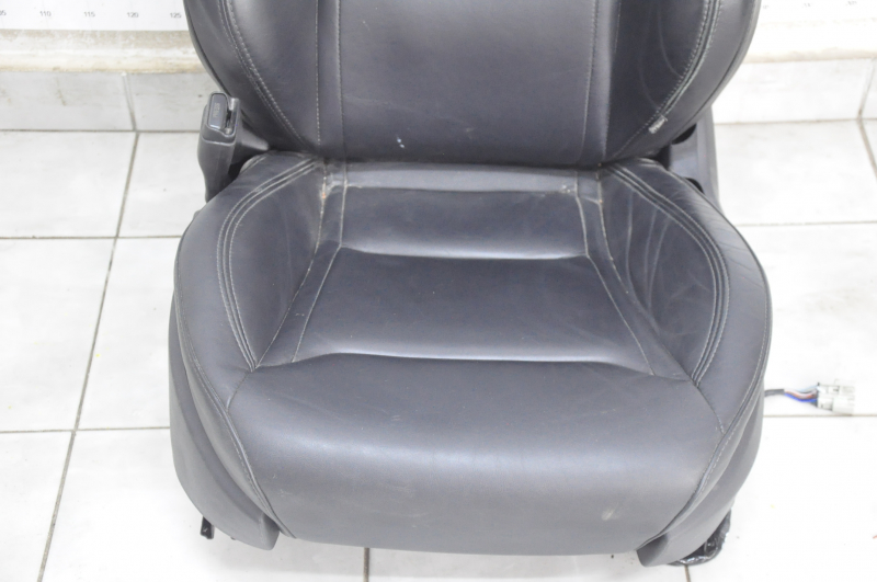 Driver's seat Tesla Model S 16-20 rest, with airbag, leather black, electric, worn